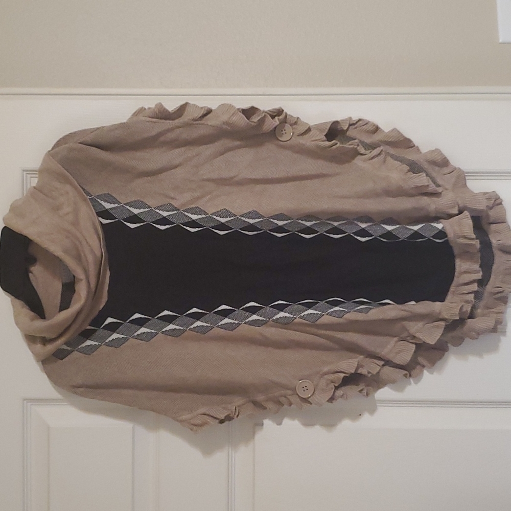 Sweater poncho